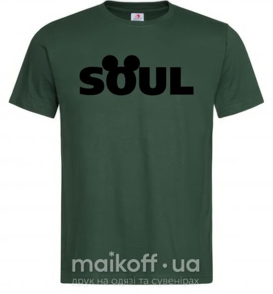 Мужская футболка Soul Темно-зеленый фото