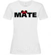 Жіноча футболка Mate Білий фото