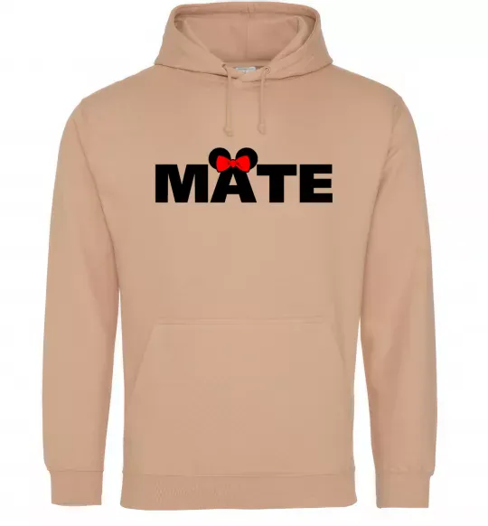 Жіноча толстовка (худі) Mate Пісочний фото