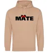 Жіноча толстовка (худі) Mate Пісочний фото