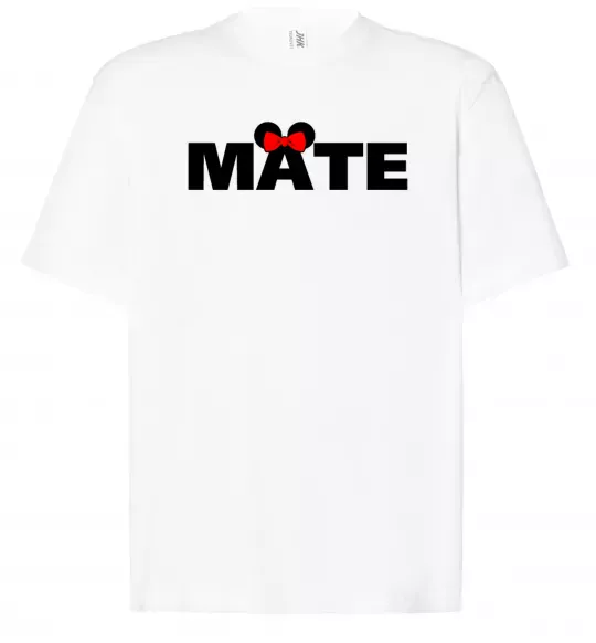 Футболка Оверсайз Mate Белый фото