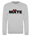 Свитшот Mate Серый меланж фото