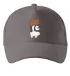 Кепка We bare bears Серый фото