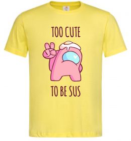 Чоловіча футболка Among us too cute