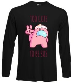 Лонгслів Among us too cute