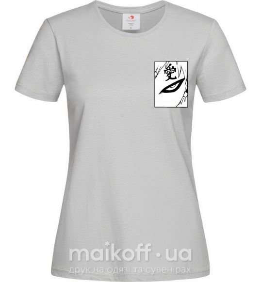 Жіноча футболка Gaara Сірий фото