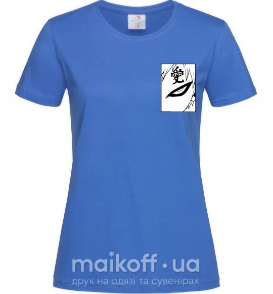 Женская футболка Gaara Ярко-синий фото