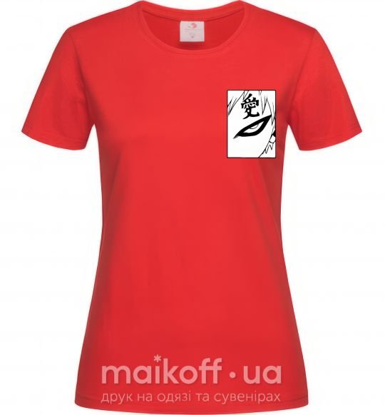 Женская футболка Gaara Красный фото