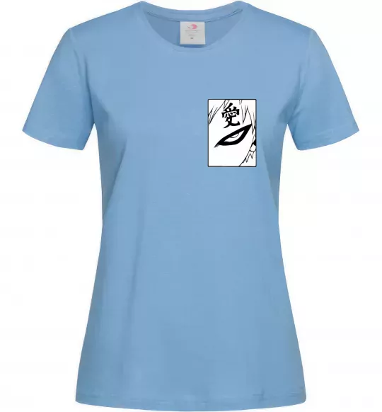 Жіноча футболка Gaara Блакитний фото