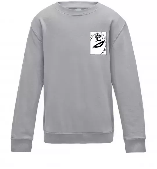 Детский Свитшот Gaara Серый меланж фото