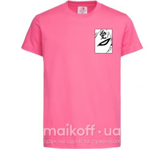 Дитяча футболка Gaara Яскраво-рожевий фото