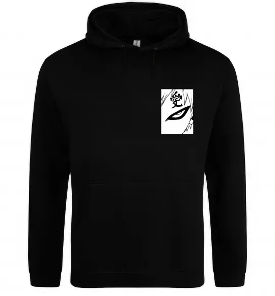 Чоловіча толстовка (худі) Gaara Чорний фото