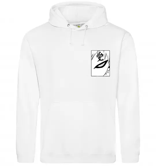 Женская толстовка (худи) Gaara Белый фото