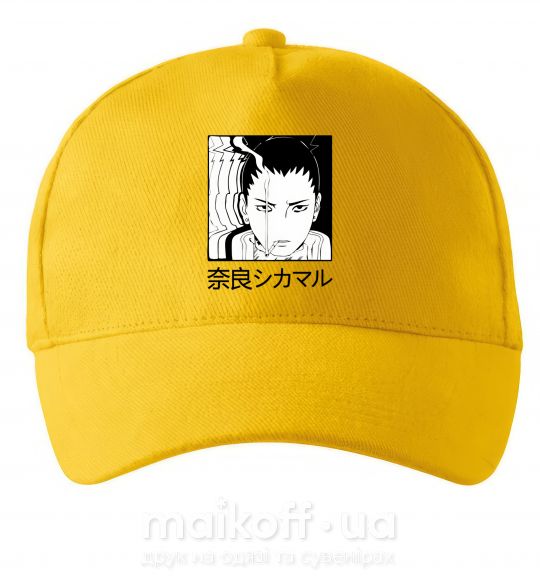 Кепка Shikamaru Сонячно жовтий фото