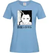 Жіноча футболка Shikamaru Блакитний фото