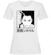 Жіноча футболка Shikamaru Білий фото