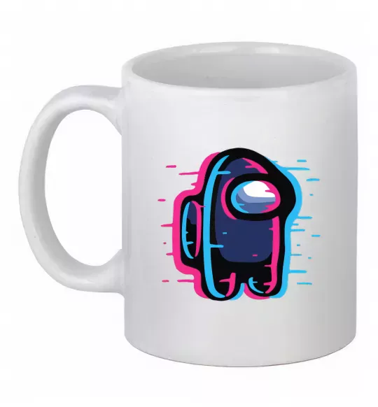 Чашка керамічна Among us сдвиг Білий фото