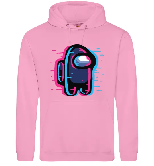 Мужская толстовка (худи) Among us сдвиг Розовый фото