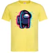Мужская футболка Among us сдвиг Лимонный Мужская футболка Among us сдвиг Лимонный фото