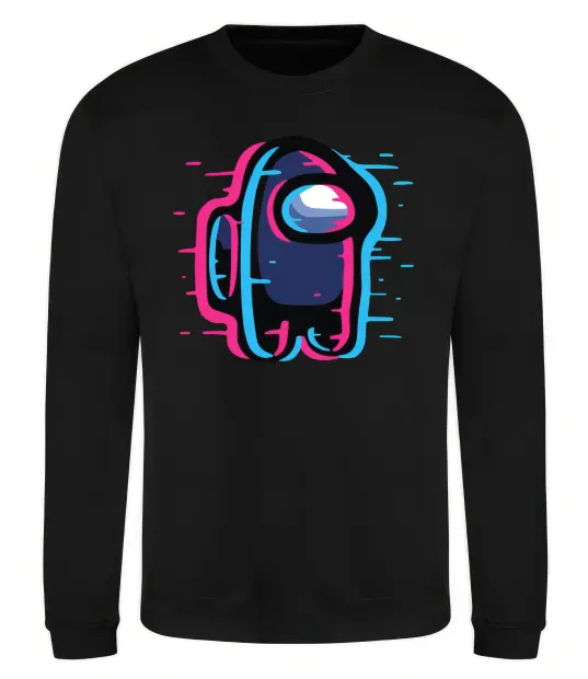 Свитшот Among us сдвиг Черный фото