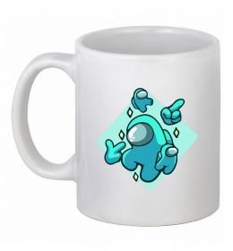 Чашка керамічна Among us blue