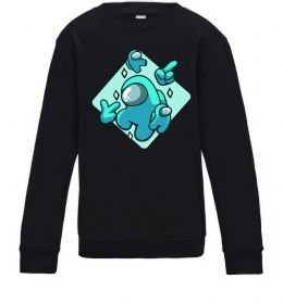 Детский Свитшот Among us blue