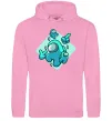Жіноча толстовка (худі) Among us blue Рожевий фото