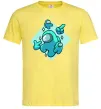 Мужская футболка Among us blue Лимонный фото