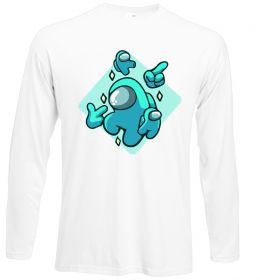 Лонгслив Among us blue