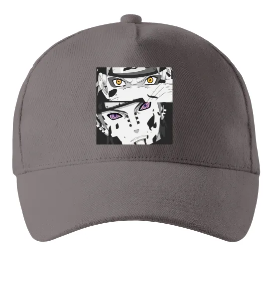 Кепка Naruto eyes Серый фото