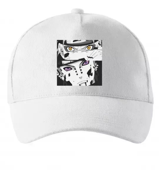 Кепка Naruto eyes Белый фото