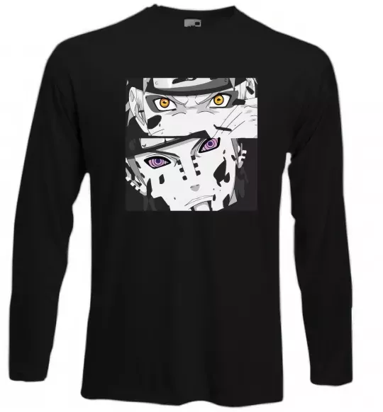 Лонгслив Naruto eyes Черный фото