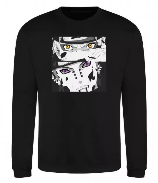 Свитшот Naruto eyes Черный фото