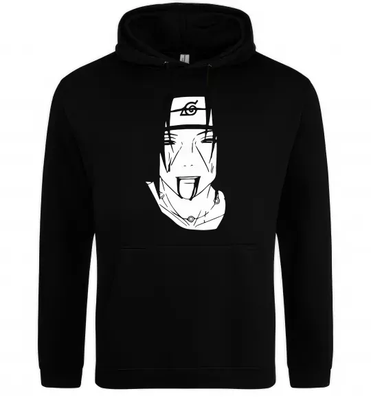 Жіноча толстовка (худі) Itachi naruto Чорний фото
