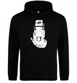 Женская толстовка (худи) Акацукі лого Черный фото