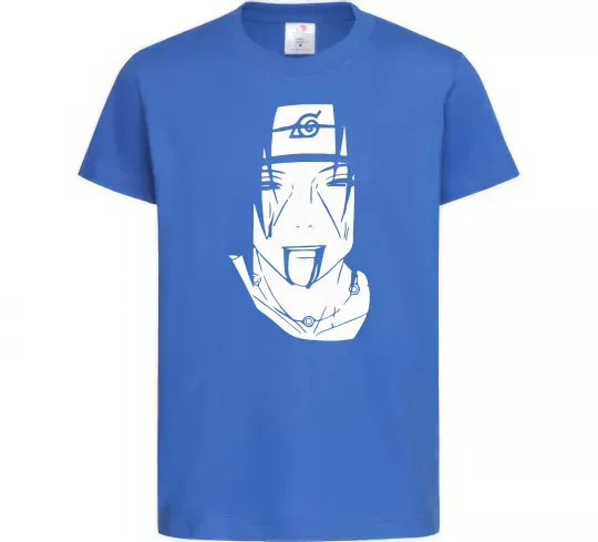 Детская футболка Itachi naruto Ярко-синий фото