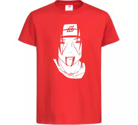 Детская футболка Itachi naruto Красный фото