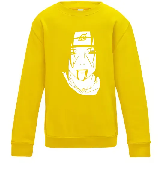 Дитячий світшот Itachi naruto Сонячно жовтий фото