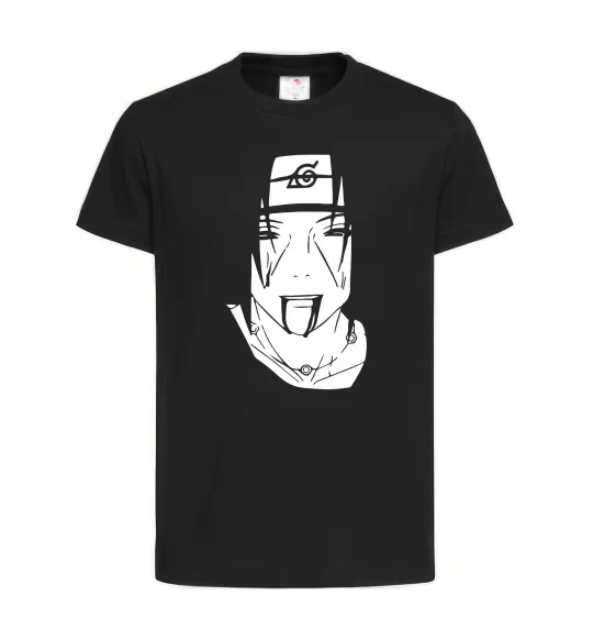 Детская футболка Itachi naruto Черный фото