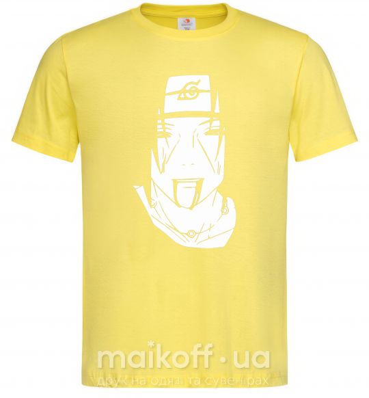 Мужская футболка Itachi naruto Лимонный фото