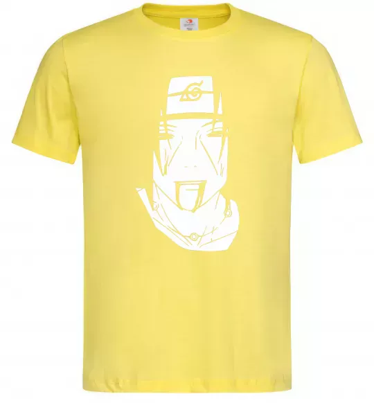 Чоловіча футболка Itachi naruto Лимонний фото