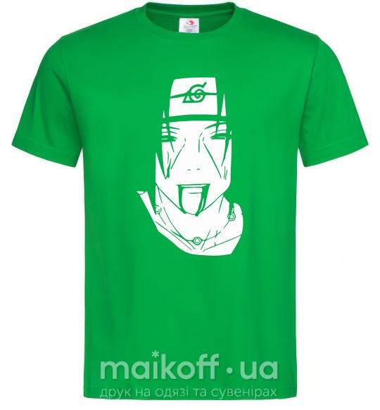 Чоловіча футболка Itachi naruto Зелений фото