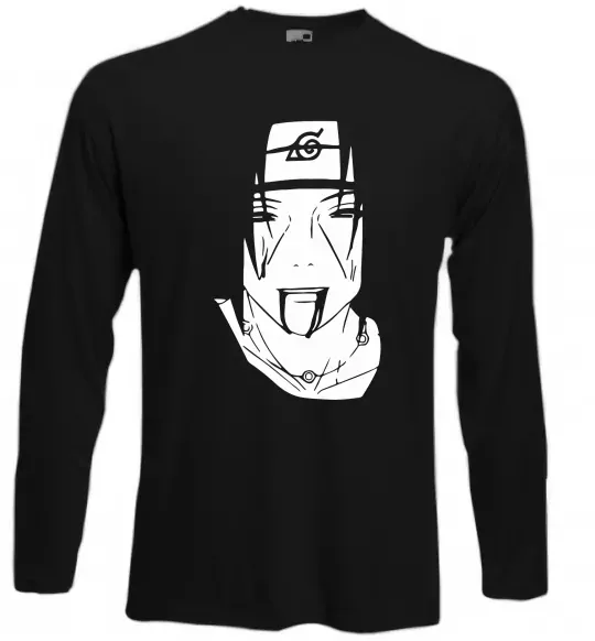 Лонгслив Itachi naruto Черный фото