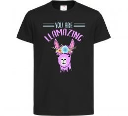 Детская футболка You are llamazing