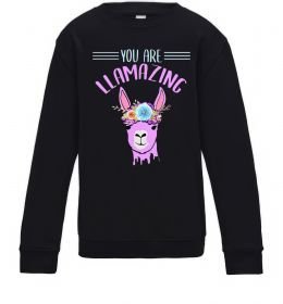 Дитячий світшот You are llamazing