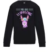 Детский Свитшот You are llamazing Черный фото