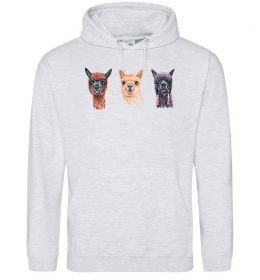 Мужская толстовка (худи) Три лами