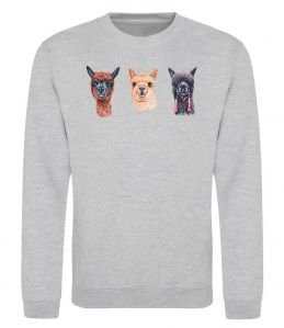 Світшот Три лами Світшот Три лами