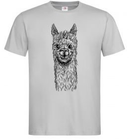 Мужская футболка Голова та шия лами