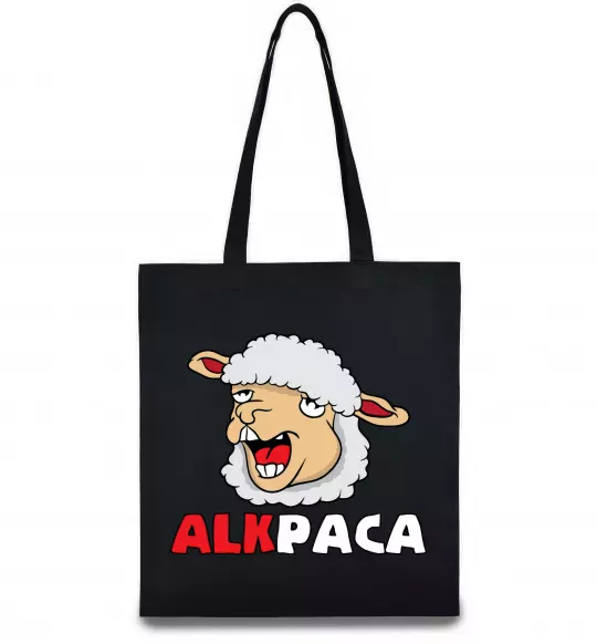 Эко-сумка ALKPACA web Черный фото